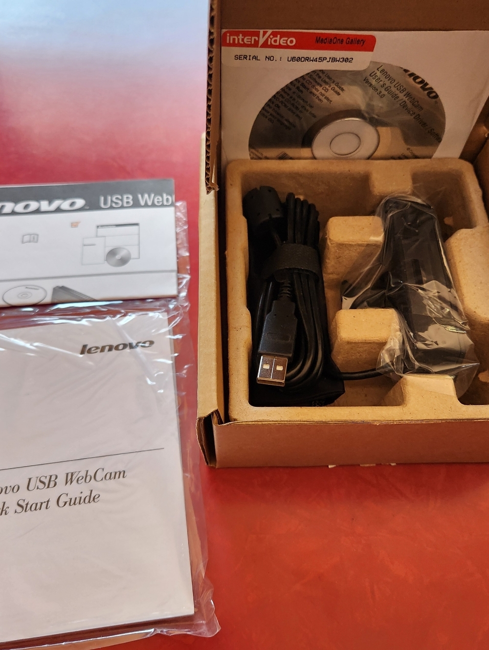 Lenovo Web Camera Model 40Y8519 New In Open Box